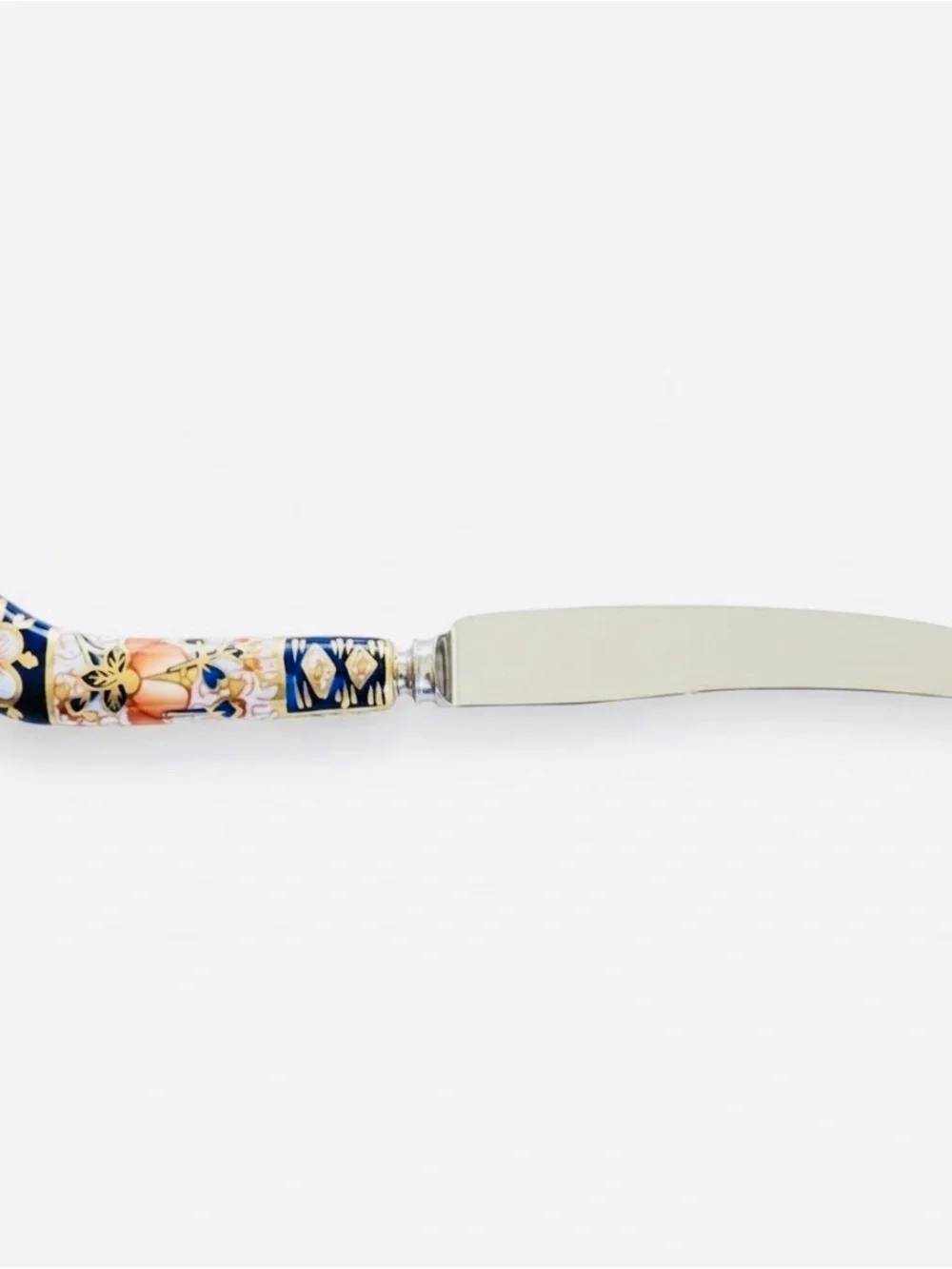 Royal Crown Derby Traditional Imari Design Tea / Butter Knife Discontinued